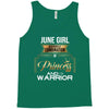 june  girl is a perfect combination of princess and warrior Tank Top