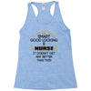 smart good looking nurse doesnt get better this Racerback Tank