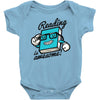 reading is awesome Baby Onesie