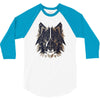 polygon wolf 3/4 Sleeve Shirt