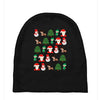 christmas pixel Baby Beanies