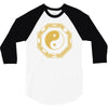yin yang jingjang shirt china chinesisches denken 3/4 Sleeve Shirt
