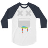 taste the rainbow 3/4 Sleeve Shirt