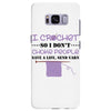 i crochet so i don't choke people save a life, send yarn Samsung Galaxy S8 Plus