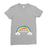 You're Looking At A Rainbow Ladies Fitted T-Shirt