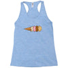 quadruple dip towe Racerback Tank