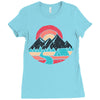 camp river Ladies Fitted T-Shirt