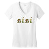 bebe Women's V-Neck T-Shirt