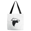 atlanta skyline falcons logo Tote Bags