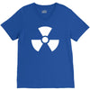 biohazard logo die cut vinyl V-Neck Tee