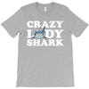 crazy lady shark T-Shirt