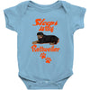 Sleeps With Rottweiler Baby Onesie