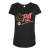 pitt cola Maternity Scoop Neck T-shirt