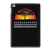 lion chant t   funny  lions joke king savannah africa retro big cat iPad Mini 4 Case
