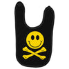 smiley pirate skull and crossbones Baby Bibs
