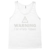 warning i do stupid things Tank Top