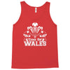 come on wales funny nations rugby Tank Top