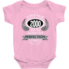 vintage quality without compromise 2000 aged to perfection Baby Bodysuit