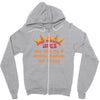 sarcastic sunshine Zipper Hoodie