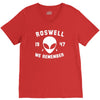 roswell 1947 we remember alien V-Neck Tee