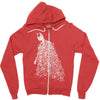 batman bats, ideal gift or birthday present. Zipper Hoodie