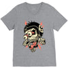 freaky biker V-Neck Tee