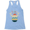 Hunting Season Retro Color 80s Style Racerback Tank