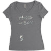Muggle On Board Airforce Women's Triblend Scoop T-shirt
