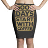 coffee addict Pencil Skirts