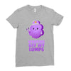 working off my lumps Ladies Fitted T-Shirt