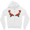 badassy with roses Zipper Hoodie