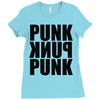 punk Ladies Fitted T-Shirt