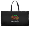 angry pumkin Weekender Totes