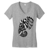elephant ornate Women's V-Neck T-Shirt