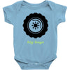 big men knows Baby Bodysuit