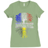 vivre en france des racines belges Ladies Fitted T-Shirt