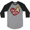 love furever 3/4 Sleeve Shirt