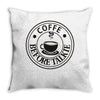 french terry woman Throw Pillow