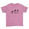 swim bike and run Youth Tee