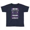 Never Underestimate The Strength Of A Gynecologic Cancer Warrior Toddler T-shirt