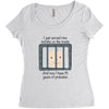 18 Years Of Probation Baby Women's Triblend Scoop T-shirt