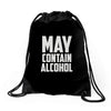may contain alcohol (2) Drawstring Bags