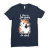fat life Ladies Fitted T-Shirt