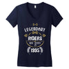 legendary riders are born in 1995 Women's V-Neck T-Shirt