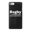 rugby a hooligans game iPhone 7 Case