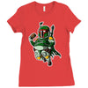 boba fatt Ladies Fitted T-Shirt