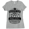 Made In 1997 And Still Awesome Ladies Fitted T-Shirt