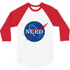 nerd 3/4 Sleeve Shirt