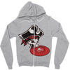 pirate ultimate disc Zipper Hoodie