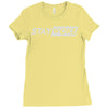 stay woke now Ladies Fitted T-Shirt